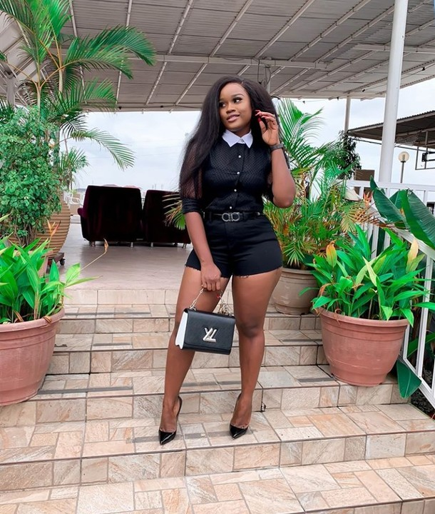 Cee-C Steps Out In Bum Shorts - BBNAIJA 2