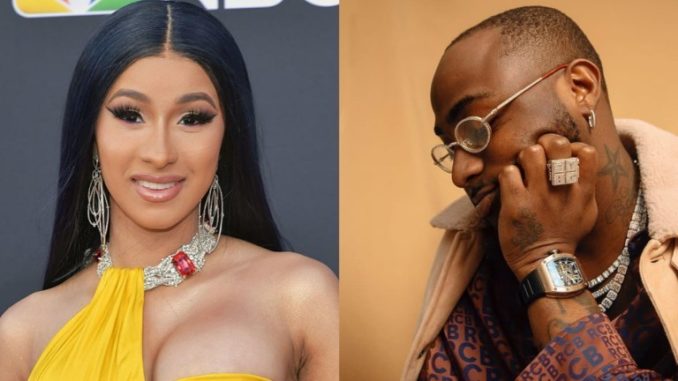 American Rapper, Cardi B Twerks To Davido’s ‘Fall’ In A Private Jet (Video) 3