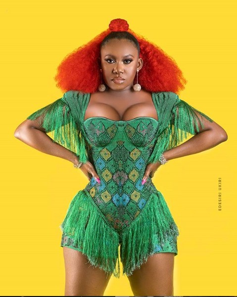 Singer Niniola Poses In Cleavage-Baring Outfit 20