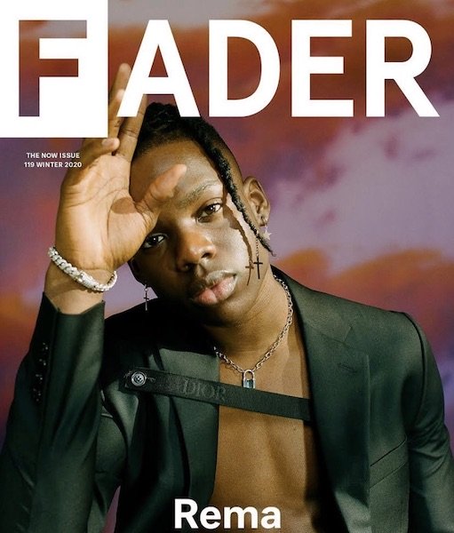 Mavin Star, Rema Used As The “Fader Magazine” Cover For 2019 3