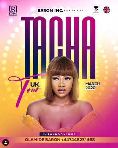 Tacha Announces UK Tour In March 2020 - WATCH VIDEO 16