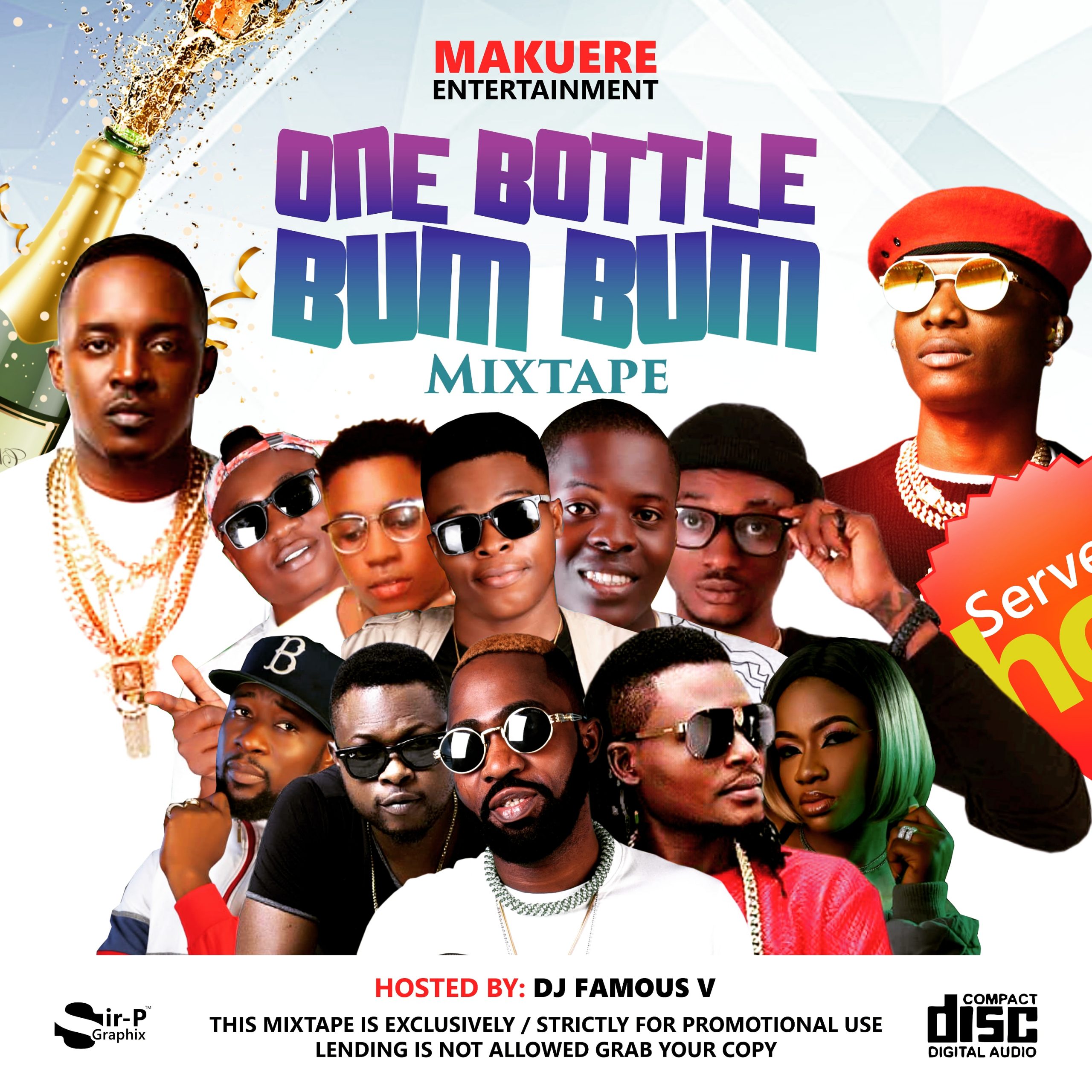 [Mixtape] Dj Famous V -"One Bottle & Bum Bum Mix 2