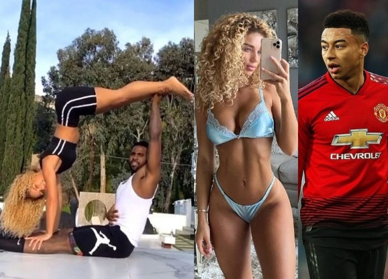 Jason Derulo Reportedly Dating Manchester United Player Jesse Lingard’s Ex-Girlfriend, Jena Frumes, With The Two Self-Isolating Together In LA (Photos) 3