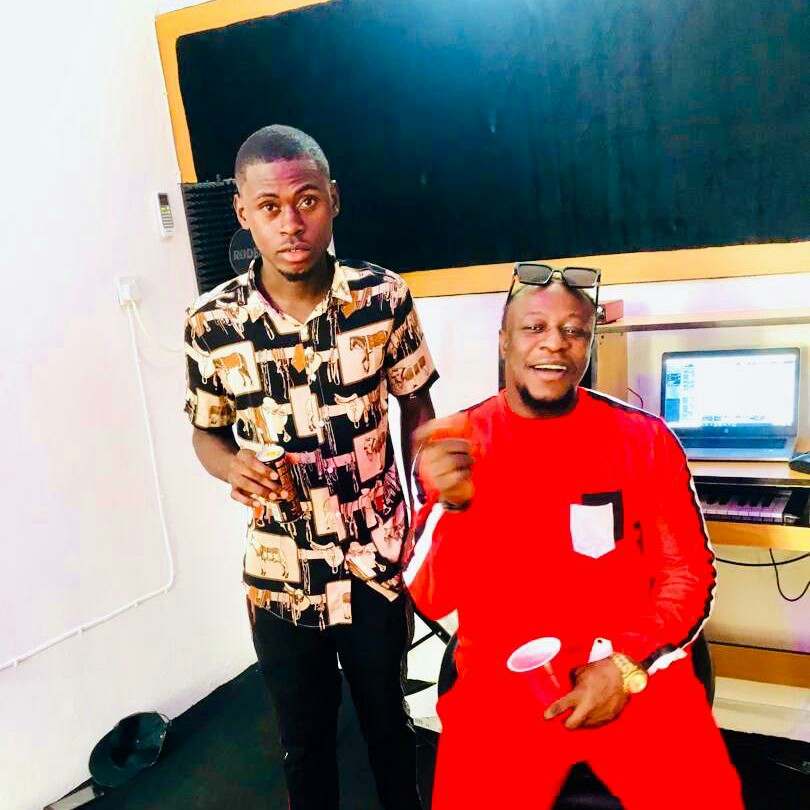 Ace Producer Timicleff Beatz spotted In The Studio With "Gaga Crazy" Crooner Chuddy K - see details 2