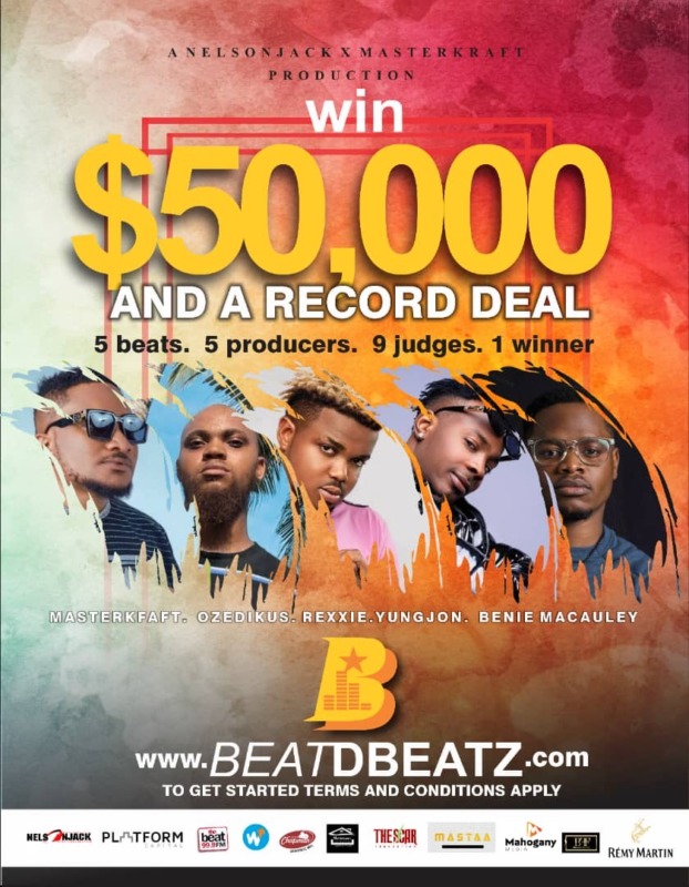 Win $50,000 From The Ongoing BEAT D BEATZ Music Competition , Download Beat By Masterkraft, Rexxie,Youngjonn, Ozedikus and Benie 15