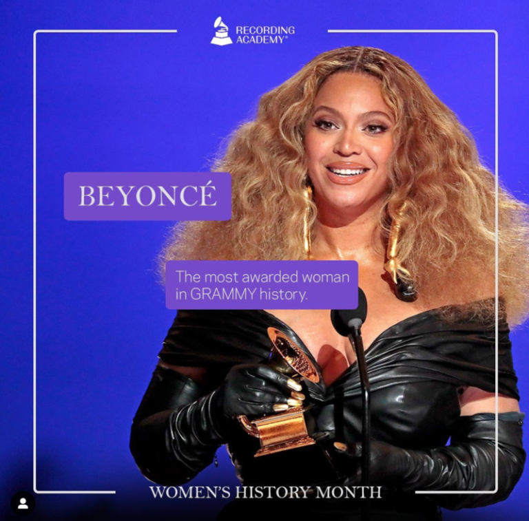 Women’s History Month; Grammy And The Female Artistes That Made History 2