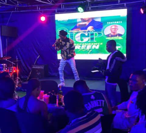 Watch The Full Video Of Jah Wondah's Performance At The IGP Independence Party 4