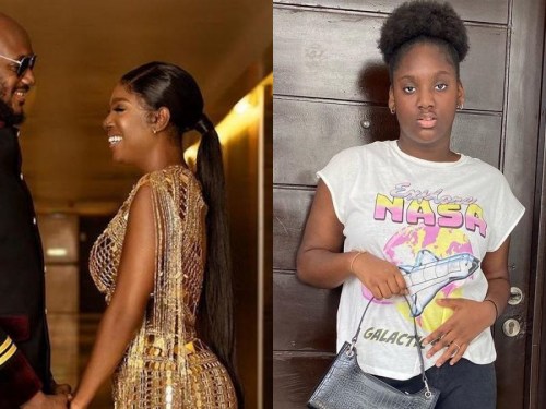 Annie Idibia Reacts After Daughter, Isabella Asked For Her Share Of The 50 Million 2Baba Splurged Her 13