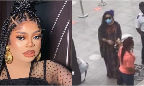 Bobrisky Spotted Boarding Commercial Flight Back To Lagos After Flying To Abuja In A Private Jet 18