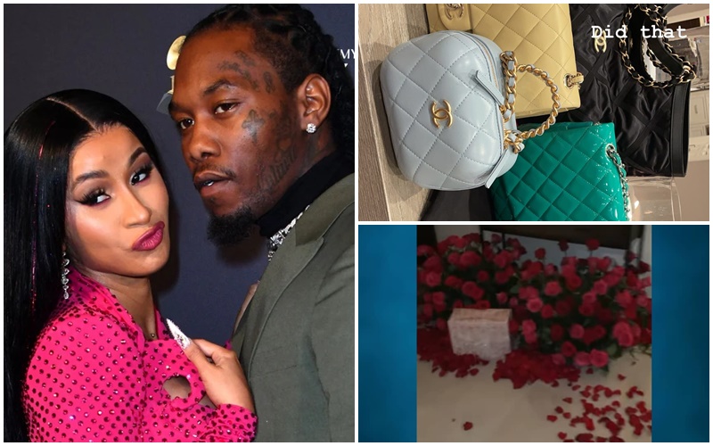 Cardi B Reveals The Sweet And Extravagant Surprises From Offset For Valentine’s Day 6