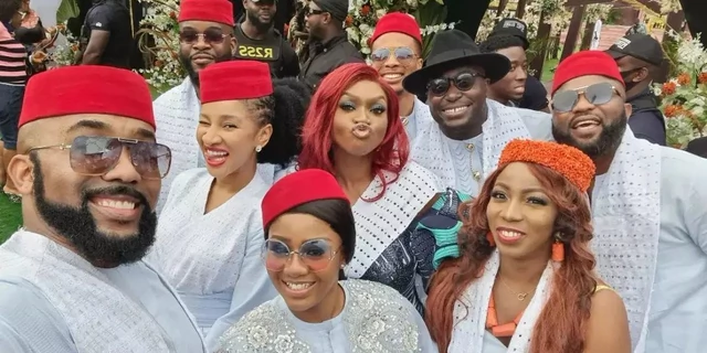 Banky W, Adesua Etomi, others attend Mercy Chinwo's traditional wedding ceremony 16