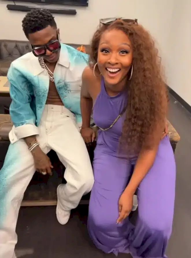 Starboy too like thick girls" - Video of Wizkid and Osas Ighodaro stirs reactions 42