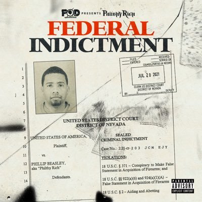 Philthy Rich - FEDERAL INDICTMENT 1