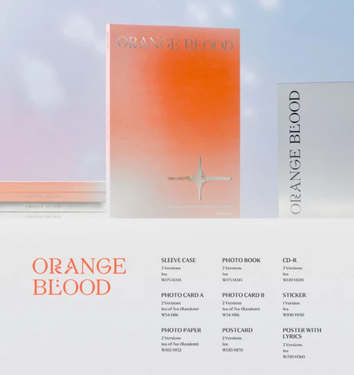 ENHYPEN ORANGE BLOOD Zip Download