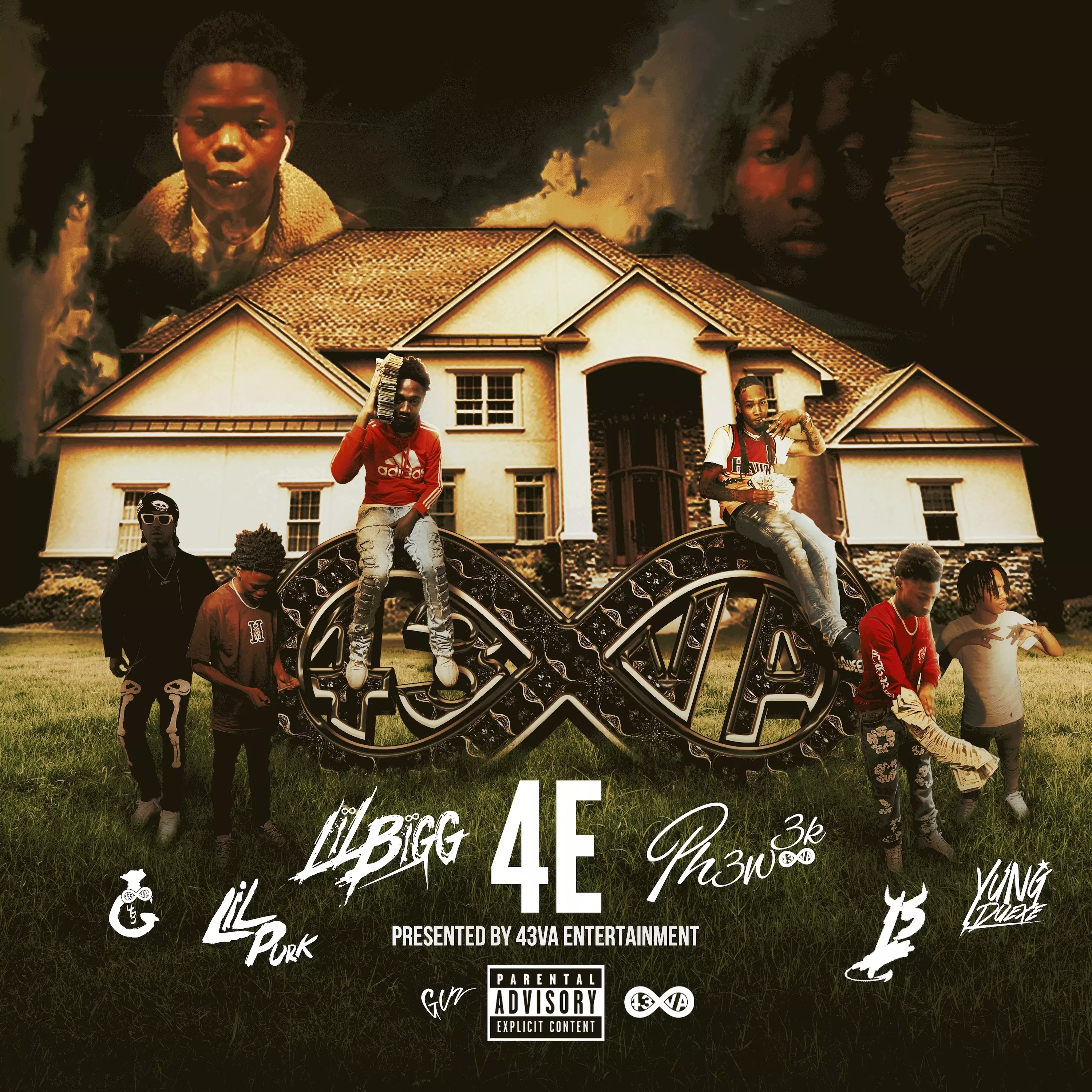 43VA, L5 & Lil Bigg Hop Out Crew Mp3 Download